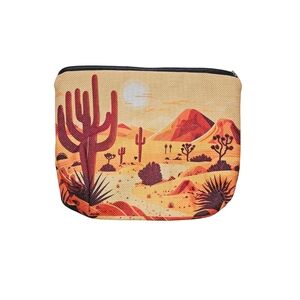 Desert Landscape Cosmetic Bag